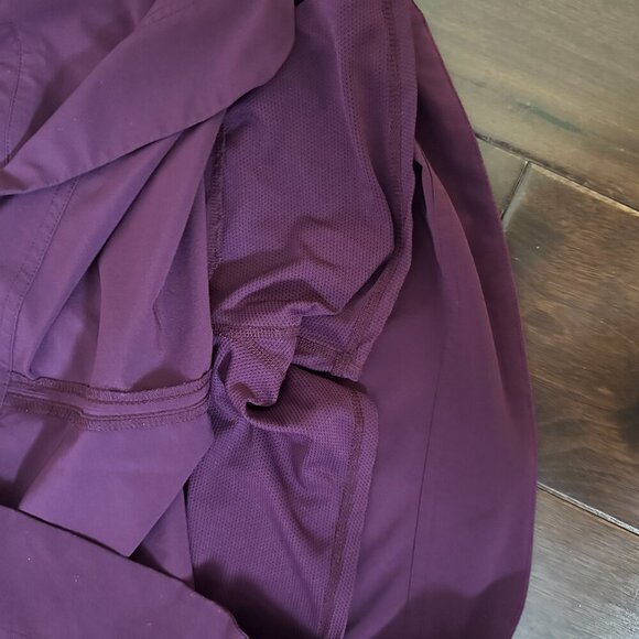 Athleta Midtown Berry Skort Skirt Womens 12 Performance Pockets - Picture 10 of 10